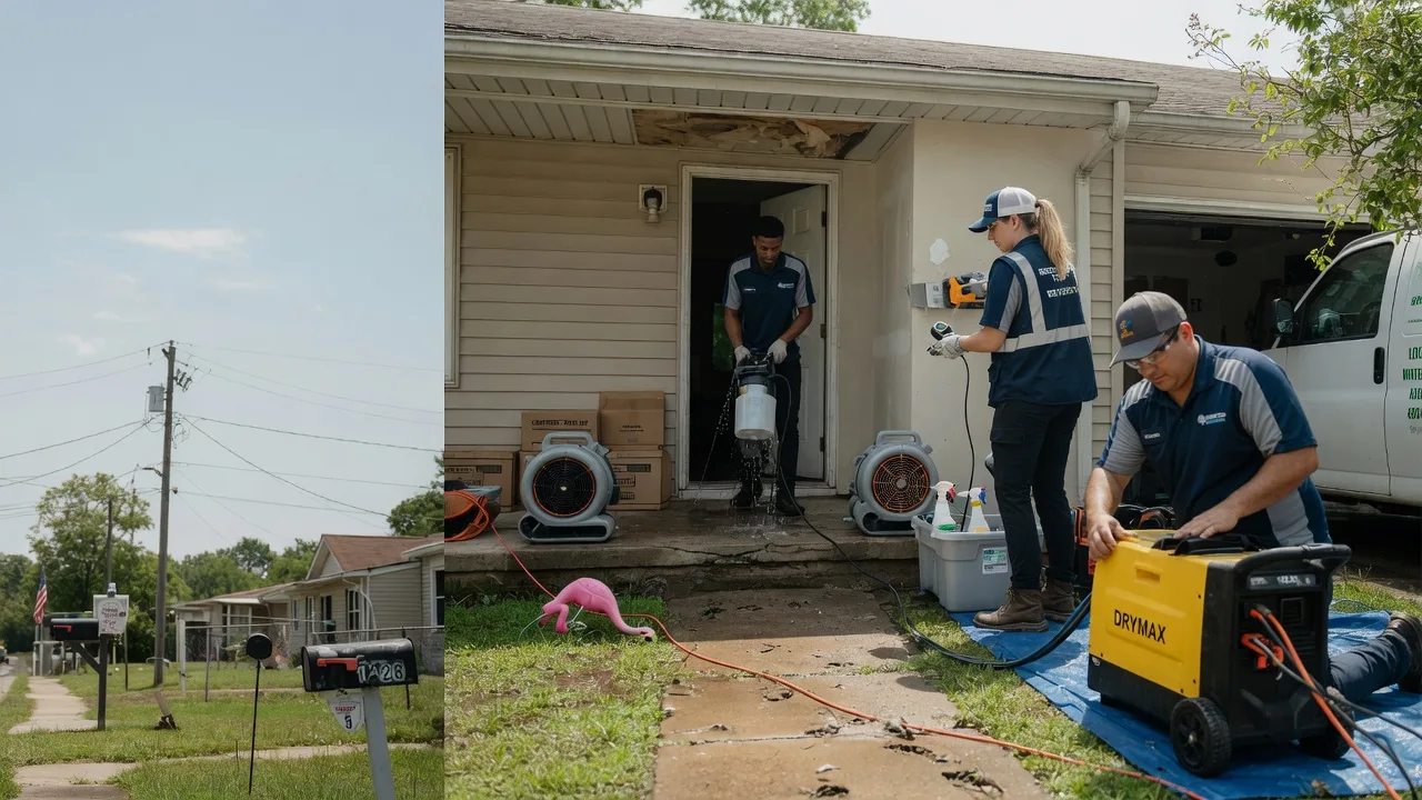 Storm Damage Water Removal in Loco, OK near me